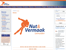 Tablet Screenshot of ijsclubnutenvermaak.nl